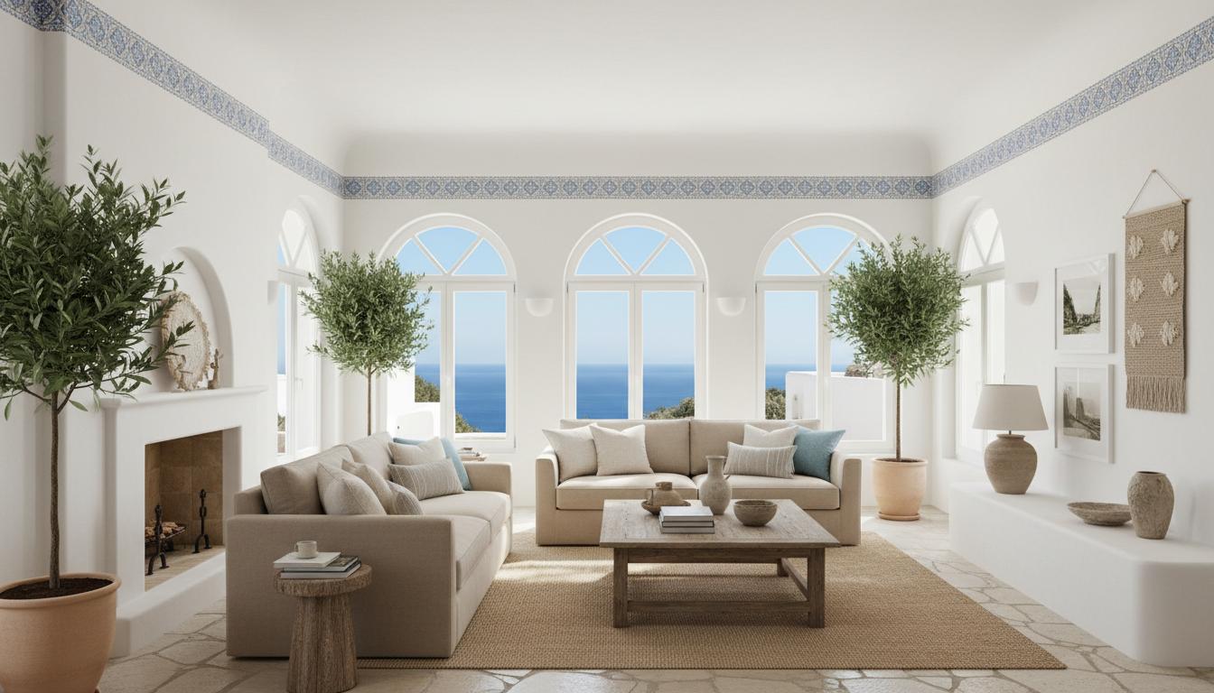 Original living room photo before AI virtual staging