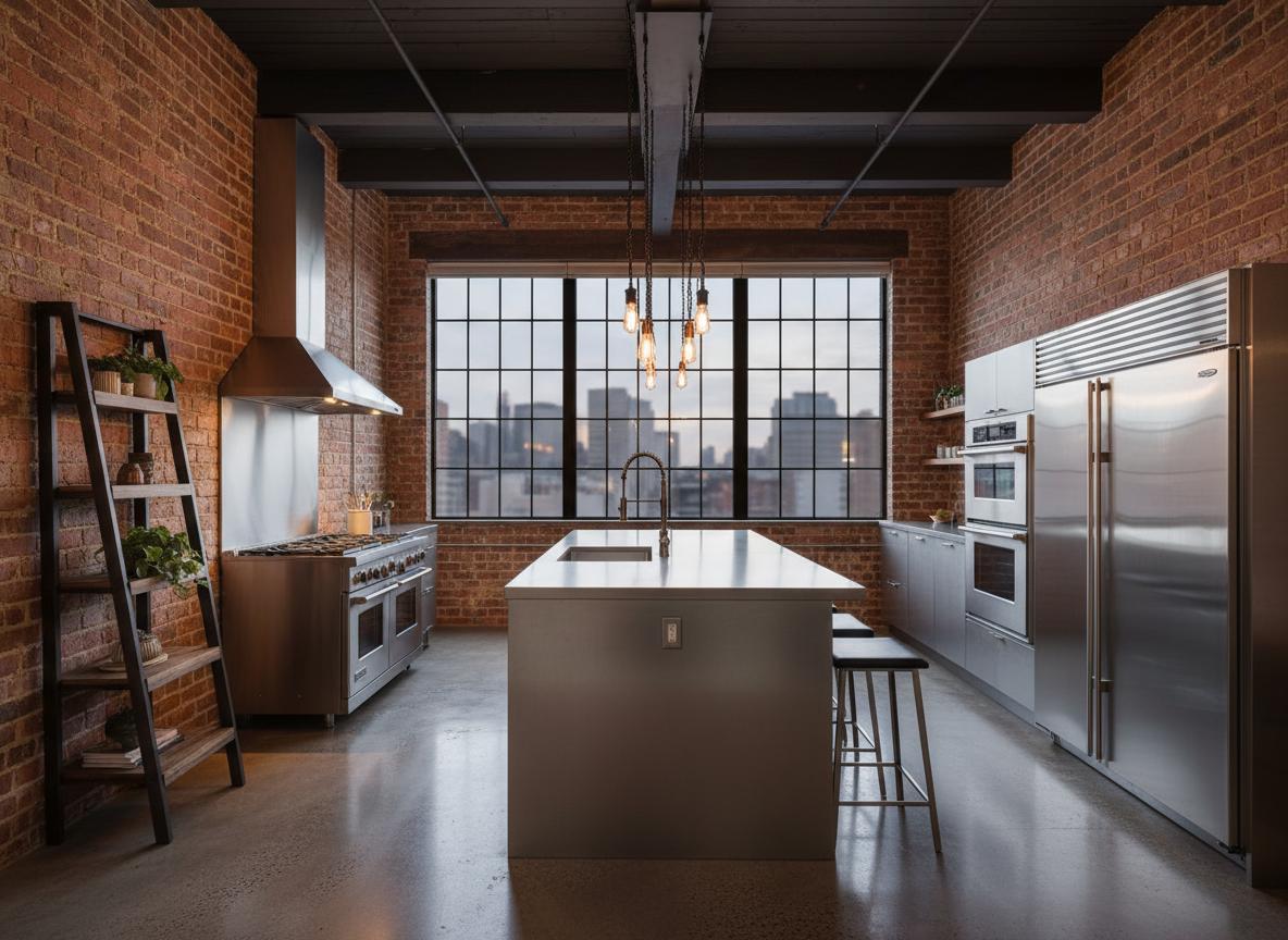 Original darker kitchen direction before AI redesign